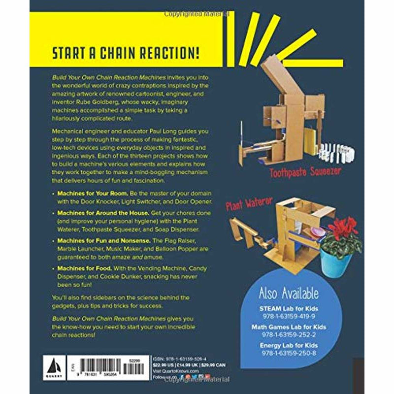 Build Your Own Chain Reaction Machines-Activity: 創作手工 Creating & Crafting-買書書 BuyBookBook
