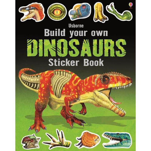 Build your own dinosaurs sticker book Usborne