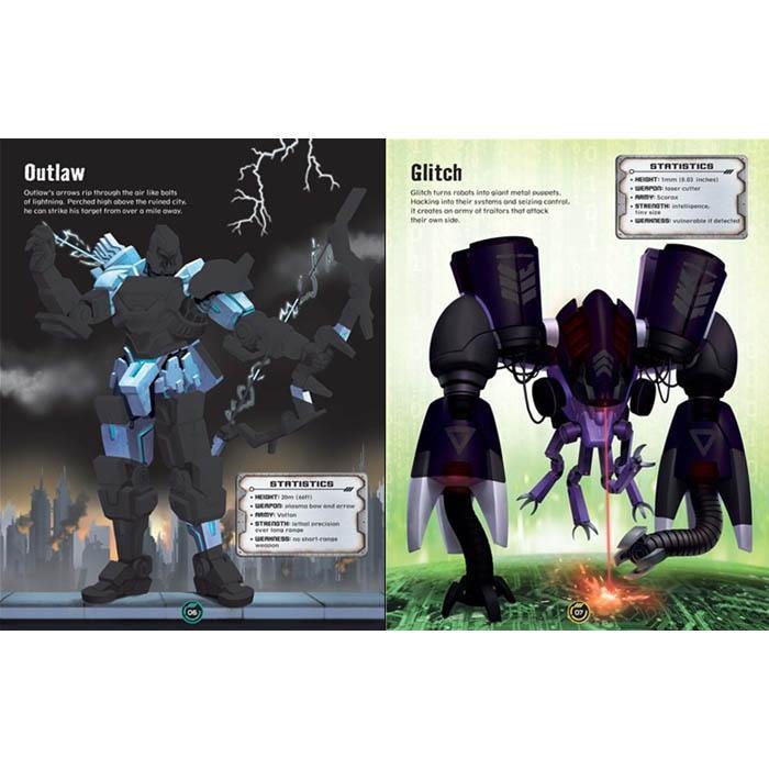 Build your own robots sticker book Usborne