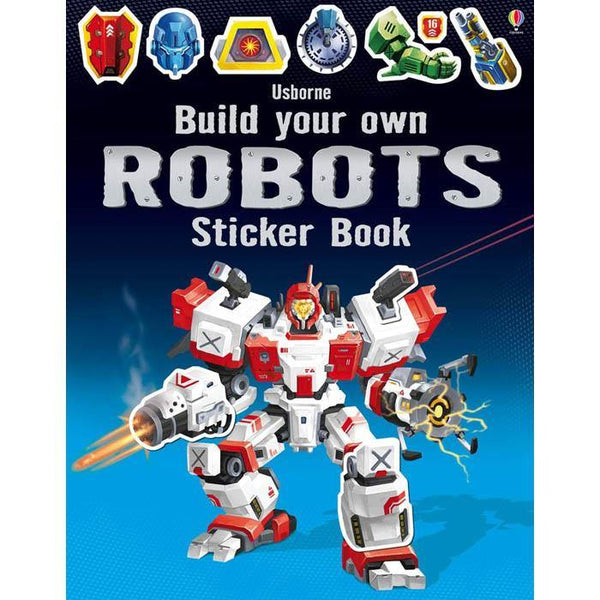 Build your own robots sticker book Usborne