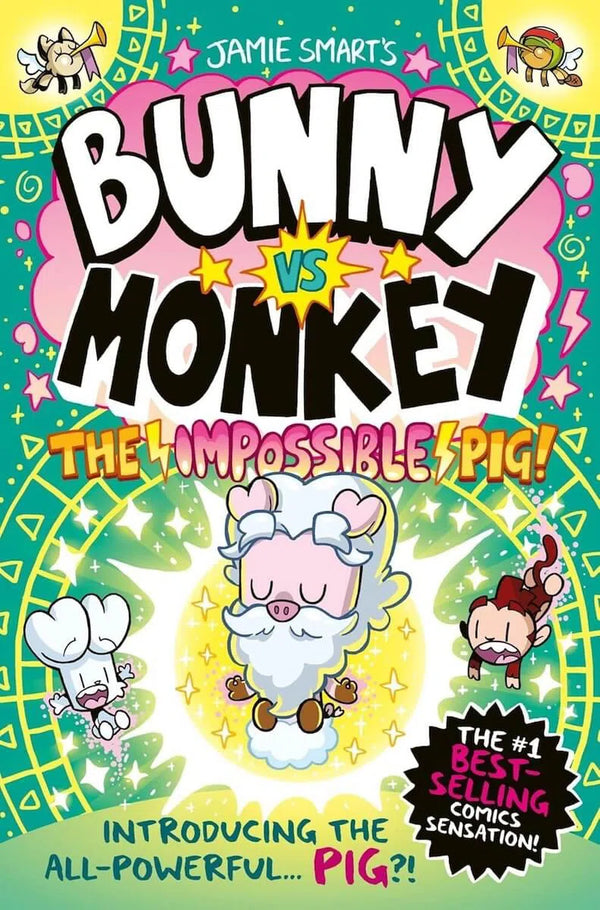 Bunny vs Monkey #08 The Impossible Pig! (UK) (Jamie Smart)-Fiction: 幽默搞笑 Humorous-買書書 BuyBookBook