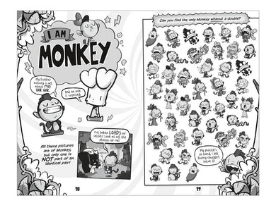 Bunny vs Monkey: The Whopping World of Puzzles-Children’s / Teenage general interest: Hobbies/ quizzes/ toys and games-買書書 BuyBookBook