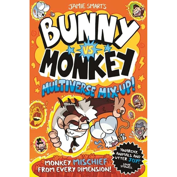 Bunny vs Monkey: Multiverse Mix-up! (Jamie Smart)-Fiction: 幽默搞笑 Humorous-買書書 BuyBookBook