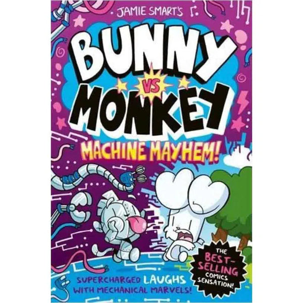 Bunny vs Monkey: Machine Mayhem (UK)-Fiction: 幽默搞笑 Humorous-買書書 BuyBookBook