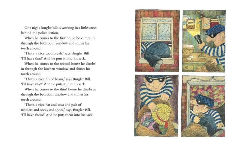 Burglar Bill - 買書書 BuyBookBook