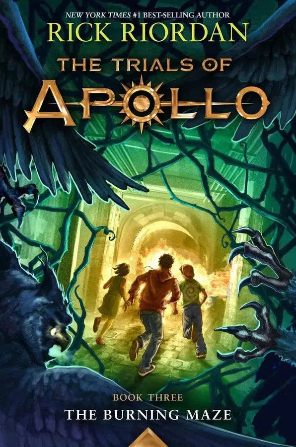 Burning Maze, The-Trials of Apollo, The Book Three-Children’s / Teenage fiction: Action and adventure stories-買書書 BuyBookBook