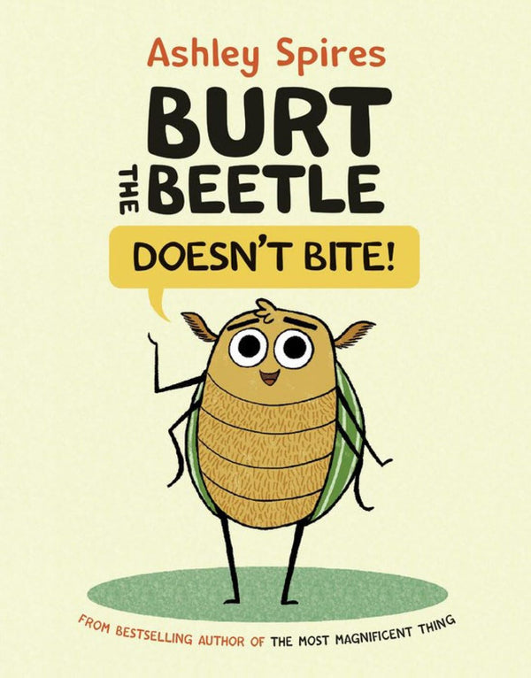 Burt the Beetle #01 Burt the Beetle Doesn't Bite! (Ashley Spires)-Fiction: 幽默搞笑 Humorous-買書書 BuyBookBook