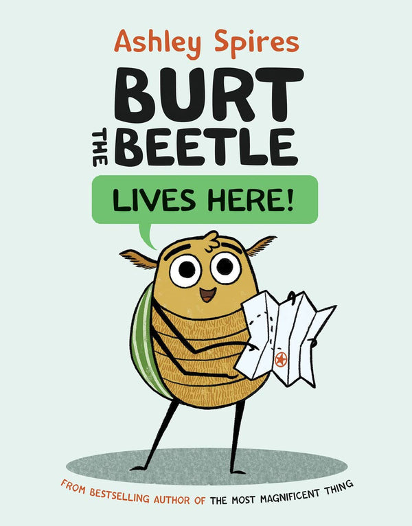 Burt the Beetle #02 Burt the Beetle Lives Here! (Ashley Spires)-Fiction: 幽默搞笑 Humorous-買書書 BuyBookBook