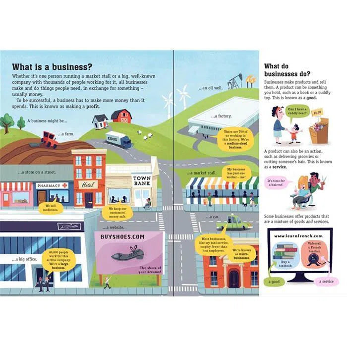 Business for beginners Usborne