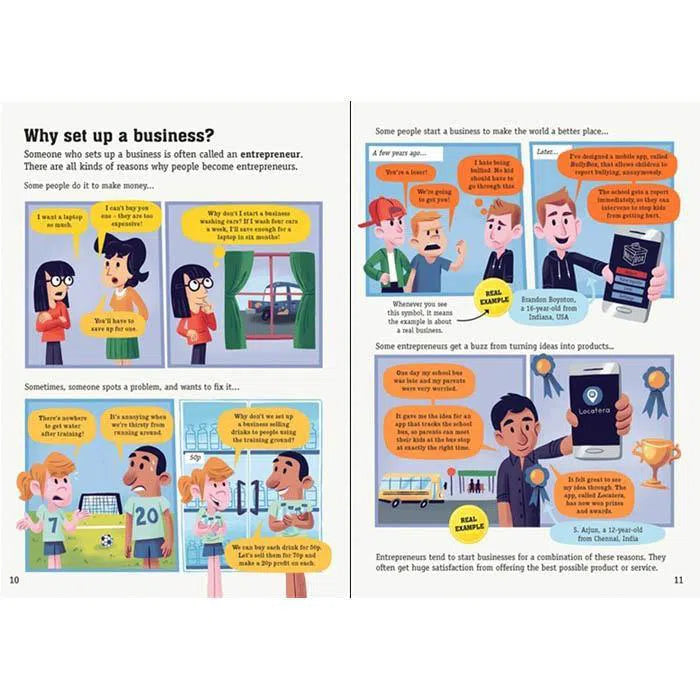 Business for beginners Usborne