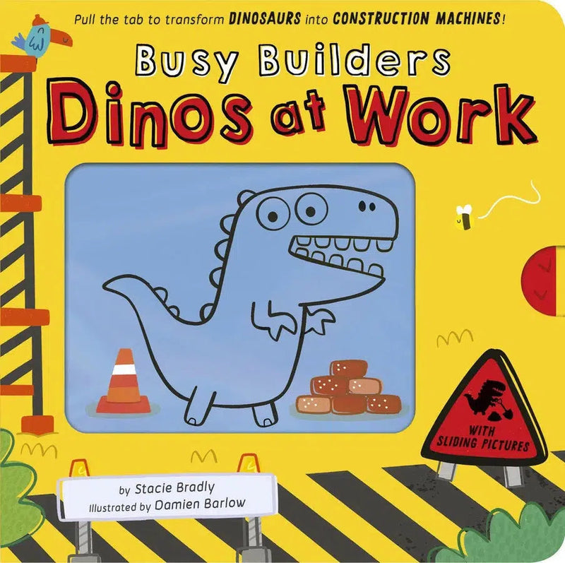 Busy Builders: Dinos at Work-Children’s / Teenage fiction: Nature and animal stories-買書書 BuyBookBook