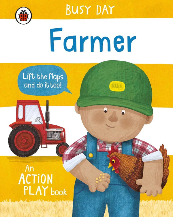 Busy Day: Farmer-Children’s interactive and activity books and kits-買書書 BuyBookBook