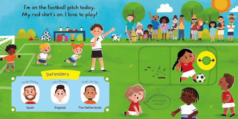 Busy Football (Campbell Busy Books)-Fiction: 兒童繪本 Picture Books-買書書 BuyBookBook