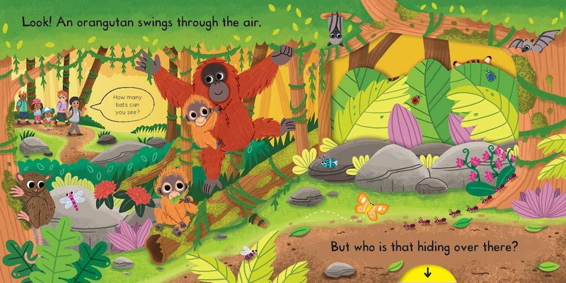 Busy Jungle (Board Book) Campbell