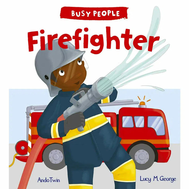 Busy People: Firefighter-Fiction: 兒童繪本 Picture Books-買書書 BuyBookBook