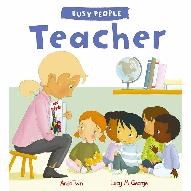 Busy People: Teacher-Fiction: 兒童繪本 Picture Books-買書書 BuyBookBook