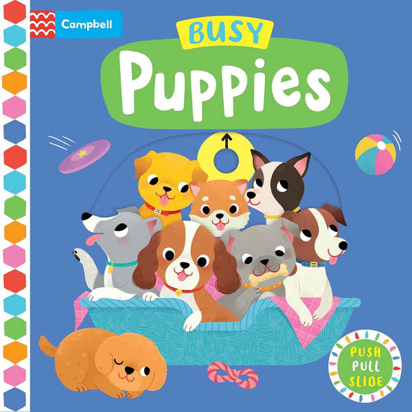 Busy Puppies (with QR code audio) - 買書書 BuyBookBook