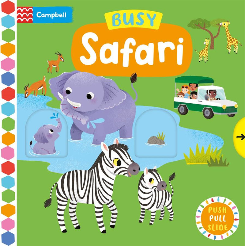 Busy Safari-Children’s interactive and activity books and kits-買書書 BuyBookBook