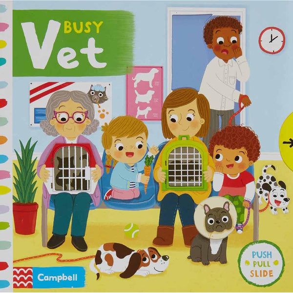 Busy Vet (Board Book) Campbell