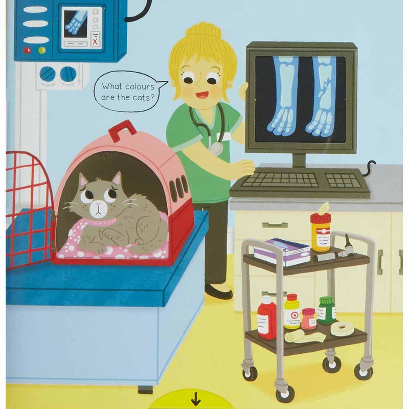 Busy Vet (Board Book) Campbell