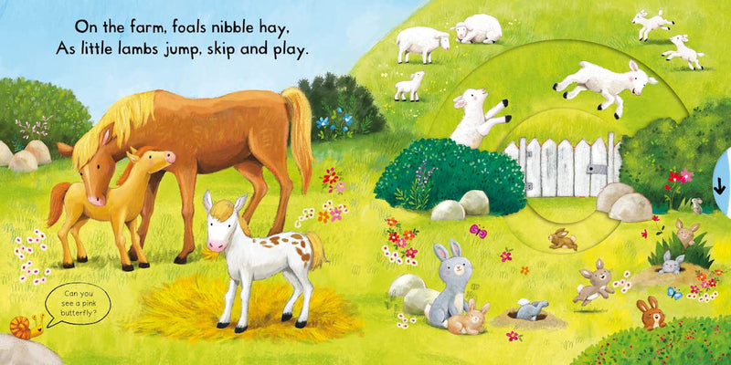 Busy Baby Animals (Campbell Busy Books)-Fiction: 兒童繪本 Picture Books-買書書 BuyBookBook