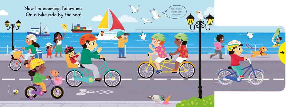 Busy Bikes (with QR code audio) - 買書書 BuyBookBook