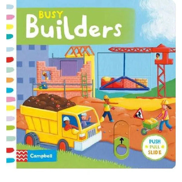 Busy Builders (Campbell Busy Books)-Fiction: 兒童繪本 Picture Books-買書書 BuyBookBook