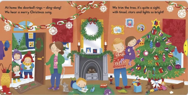 Busy Christmas (Campbell Busy Books)(With QR code audio)-Fiction: 兒童繪本 Picture Books-買書書 BuyBookBook