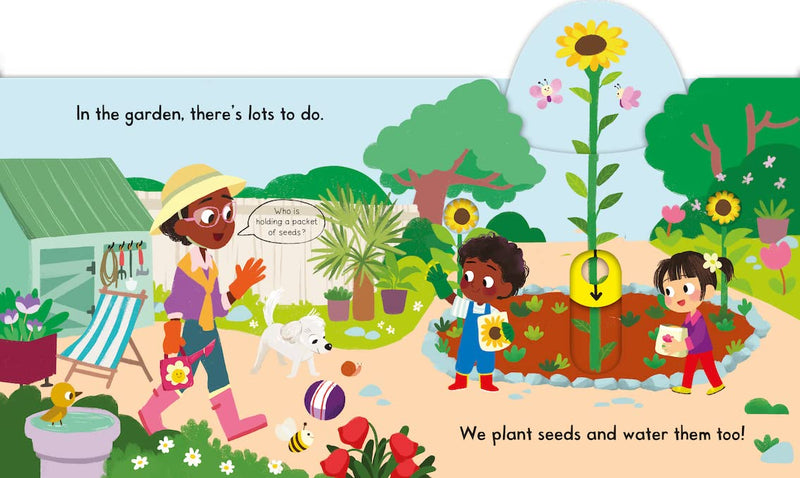 Busy Garden (Campbell Busy Books)-Fiction: 兒童繪本 Picture Books-買書書 BuyBookBook