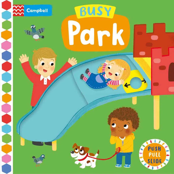 Busy Park (with QR code audio) - 買書書 BuyBookBook