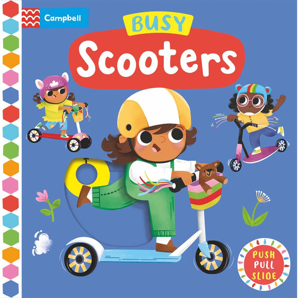 Busy Scooters (Campbell Busy Books)-Fiction: 兒童繪本 Picture Books-買書書 BuyBookBook