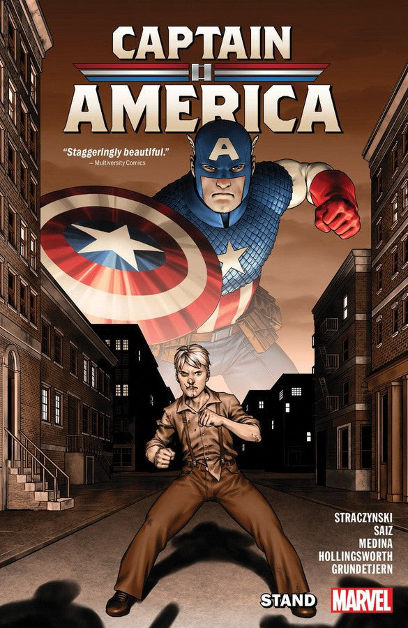 CAPTAIN AMERICA BY J. MICHAEL STRACZYNSKI VOL. 1: STAND-Graphic novel / Comic book / Manga: genres-買書書 BuyBookBook