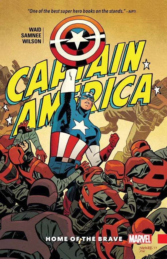 CAPTAIN AMERICA BY WAID & SAMNEE: HOME OF THE BRAVE-Graphic novel / Comic book / Manga: genres-買書書 BuyBookBook