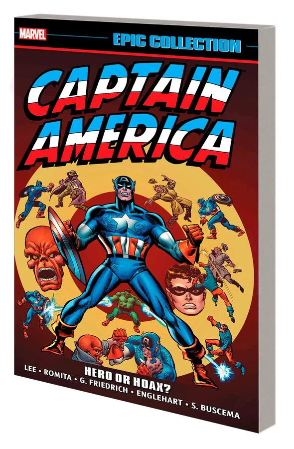 CAPTAIN AMERICA EPIC COLLECTION: HERO OR HOAX? [NEW PRINTING]-Graphic novel / Comic book / Manga: genres-買書書 BuyBookBook