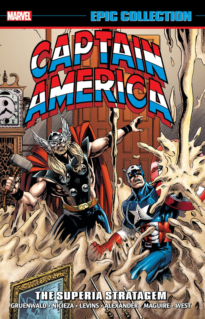 CAPTAIN AMERICA EPIC COLLECTION: THE SUPERIA STRATAGEM [NEW PRINTING]-Graphic novel / Comic book / Manga: genres-買書書 BuyBookBook