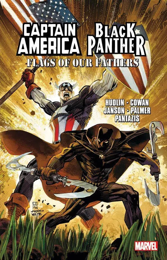 CAPTAIN AMERICA/BLACK PANTHER: FLAGS OF OUR FATHERS [NEW PRINTING]-Graphic novel / Comic book / Manga: genres-買書書 BuyBookBook