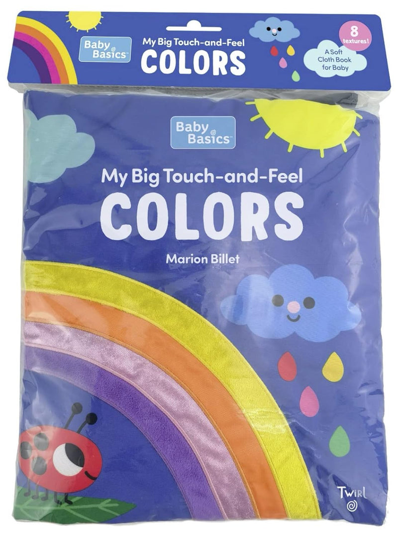 COLORS: A Soft Cloth Book for Baby (Baby Basics) (Marion Billet)-Fiction: 兒童繪本 Picture Books-買書書 BuyBookBook