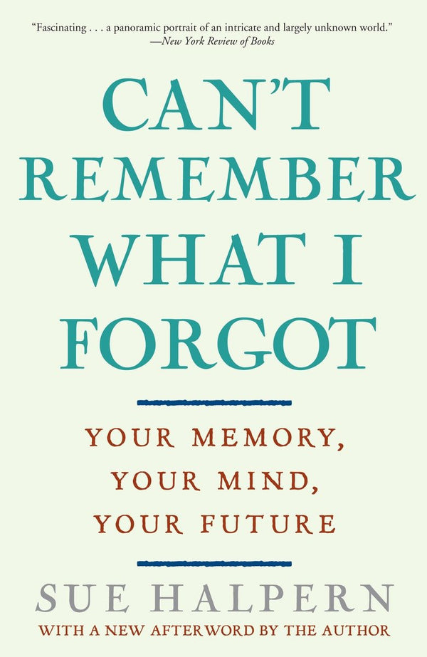 Can't Remember What I Forgot-Psychology-買書書 BuyBookBook