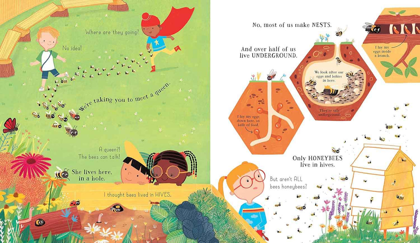Can we really help the bees? (Katie Daynes)-Nonfiction: 科學科技 Science & Technology-買書書 BuyBookBook
