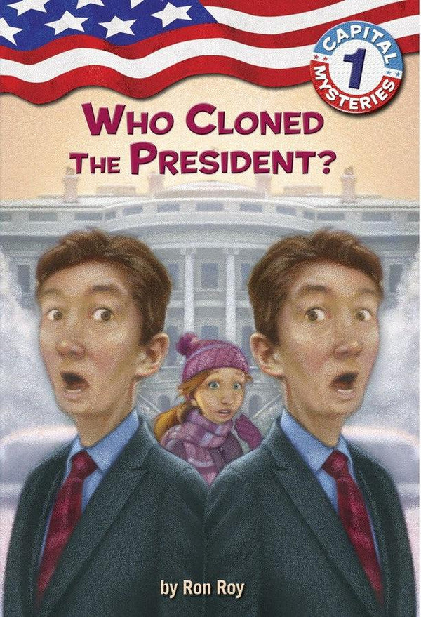 Capital Mysteries #1: Who Cloned the President?-Children’s / Teenage fiction: Action and adventure stories-買書書 BuyBookBook