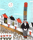 Caps for Sale: A Tale of a Peddler Some Monkeys and Their Monkey Business-Fiction: 兒童繪本 Picture Books-買書書 BuyBookBook