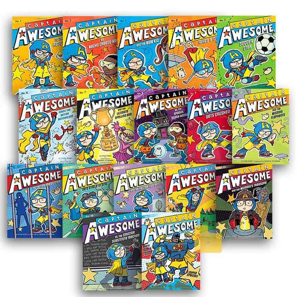 Captain Awesome #01-17 Bundle (17 Books) Simon & Schuster (US)