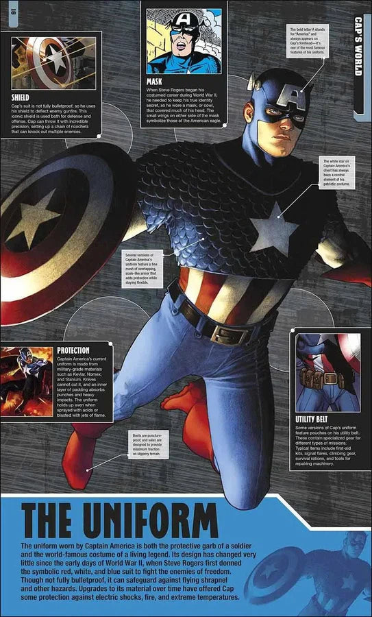 Captain America Ultimate Guide (New Edition)(Hardback) DK UK