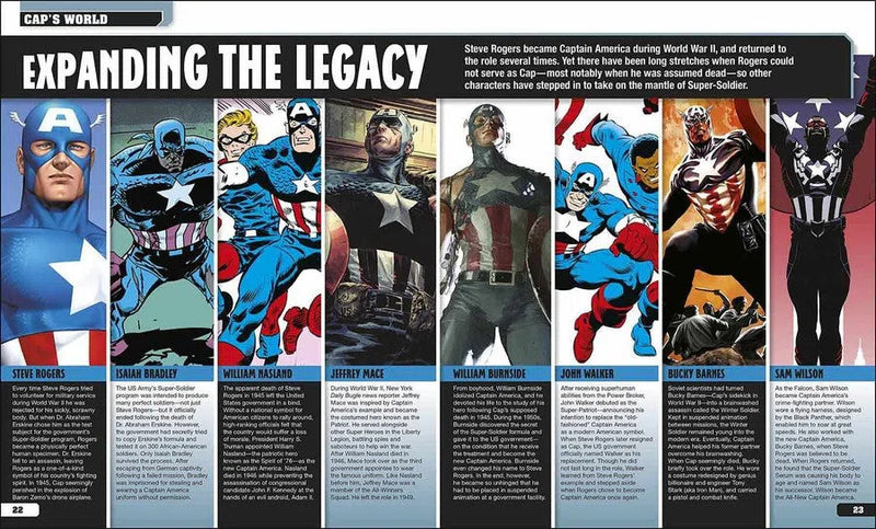 Captain America Ultimate Guide (New Edition)(Hardback) DK UK