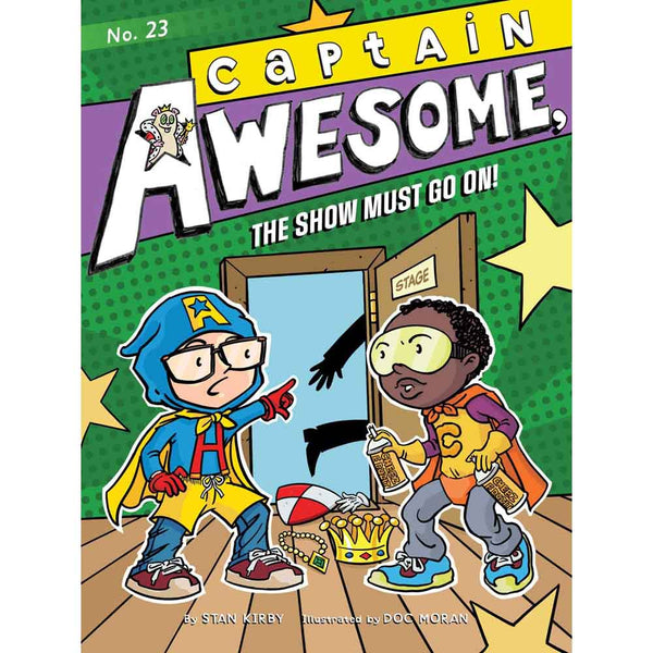 Captain Awesome #23 the Show Must Go On!-Fiction: 歷險科幻 Adventure & Science Fiction-買書書 BuyBookBook