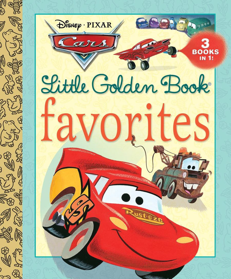 Cars Little Golden Book Favorites (Disney/Pixar Cars)-Children’s / Teenage fiction: General and modern fiction-買書書 BuyBookBook