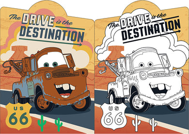 Cars 小畫家造型貼畫