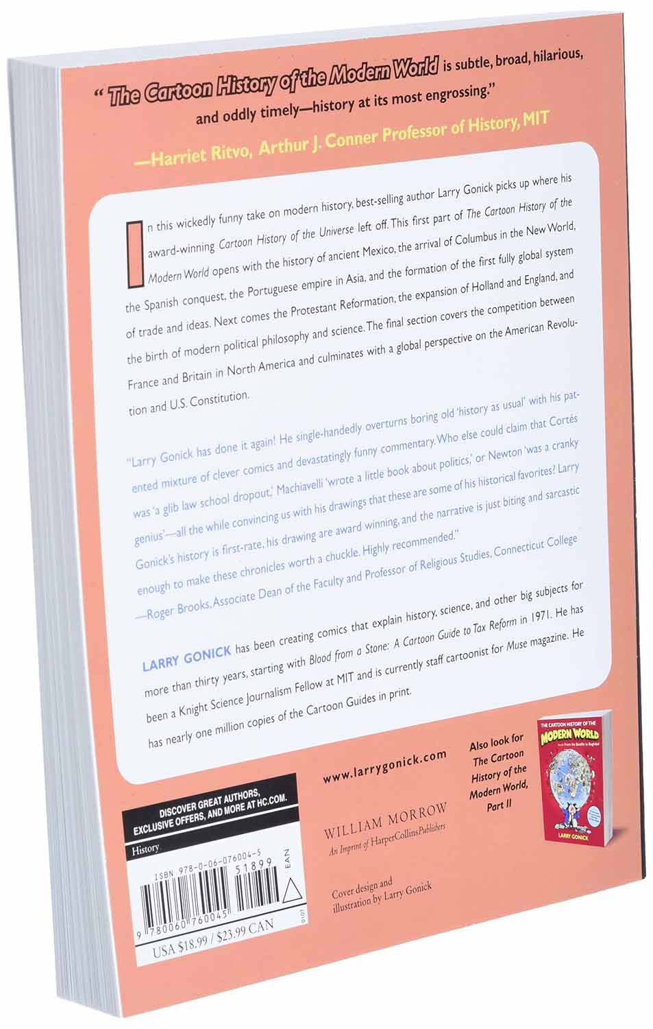 Cartoon History of the Modern World, The #01 From Columbus to the U.S. Constitution (Paperback) - 買書書 BuyBookBook