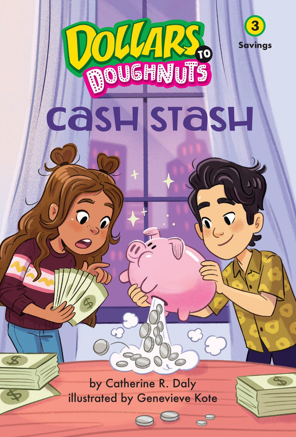 Cash Stash (Dollars to Doughnuts Book 3)-Children’s / Teenage fiction: General, modern and contemporary fiction-買書書 BuyBookBook