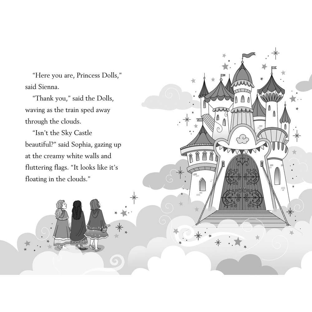 Sticker Dolly Stories  #05 Castle in the Clouds (Zanna Davidson) Usborne